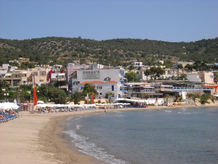 Agia Marina auf Ägina - Ort und Strand