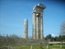 Die Akropolis von Rhodos