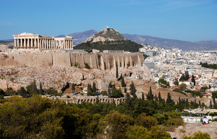 Athen Stadtansicht