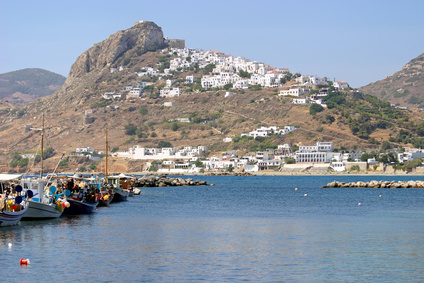 Die Insel Skyros in Griechenland