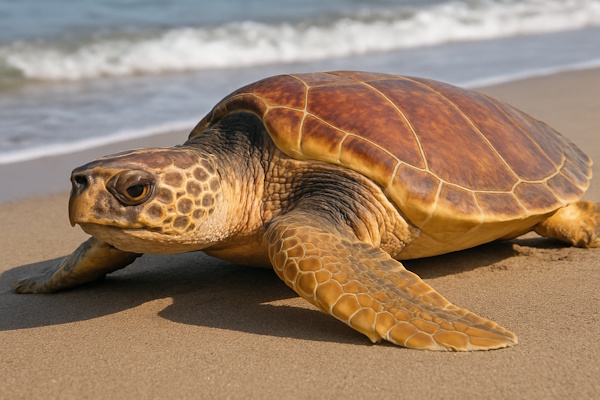 Schildkröte auf Zakynthos
