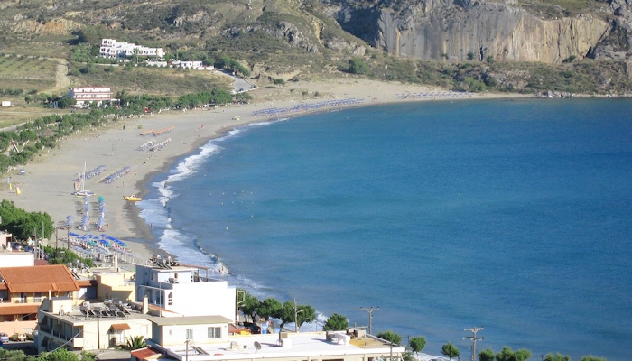 Der Strand von Plakias - Hauptstrand