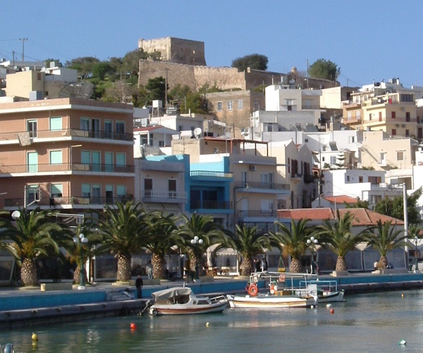 Sitia an der Promenade
