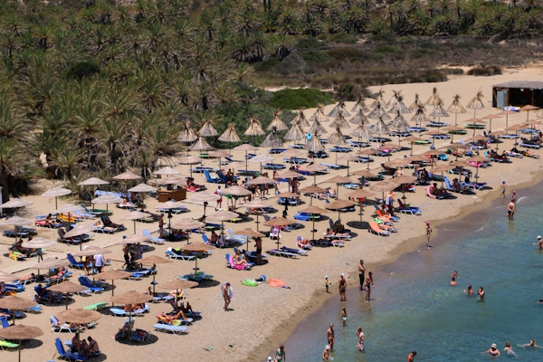 Vai, der berühmte Palmenstrand auf Kreta