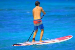 Wassersportler auf Kreta